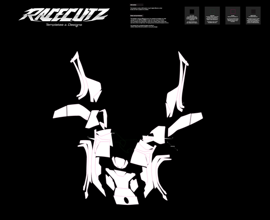 CAN-AM OUTLANDER G3 500+700 2024-2025 TEMPLATE