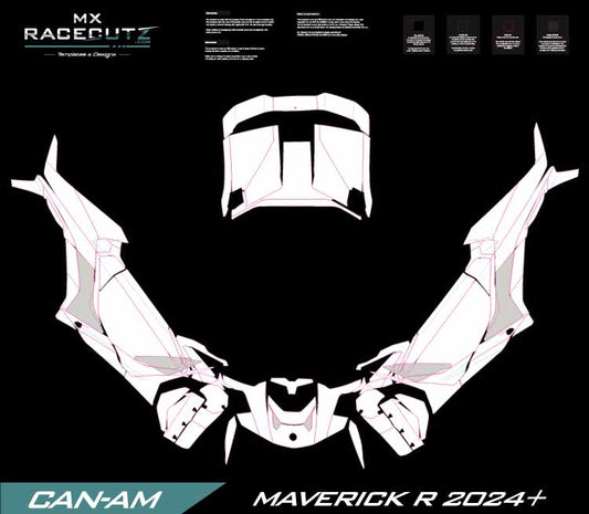 CAN-AM MAVERICK R 2024+ TEMPLATE