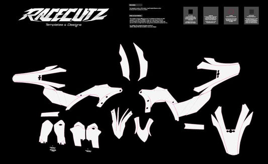 AJP PR7 650 ADVENTURE 2016-2024 TEMPLATE