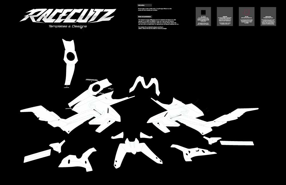 CFMOTO 125 NK 2025 TEMPLATE
