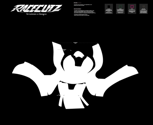 GIVI X 21 - SIZE XSMALL & SMALL & MEDIUM TEMPLATE