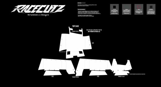 GIVI TREKKER OUTBACK 42L PANNIERS TEMPLATE