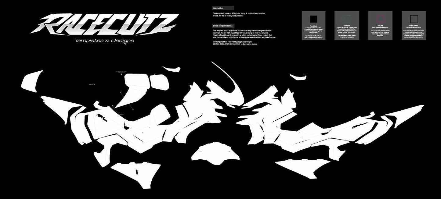HONDA ADV 350 2022-2025 TEMPLATE
