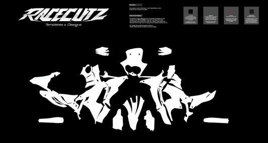 HONDA CRF 250 & 300 RALLY 2021-2025 TEMPLATE