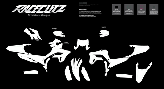 HONDA CRF 250L & 300L 2021-2024 TEMPLATE