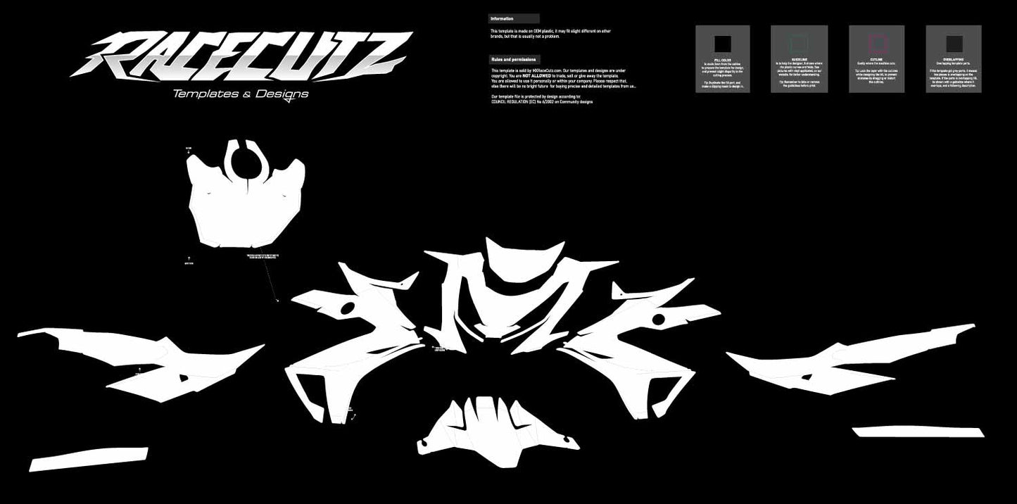 HONDA NT 1100 2025 TEMPLATE