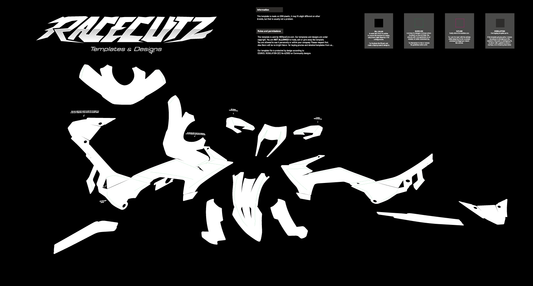 KTM 125 & 390 ENDURO R 2025 TEMPLATE