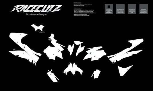 KTM DUKE 690 2008-2011 TEMPLATE