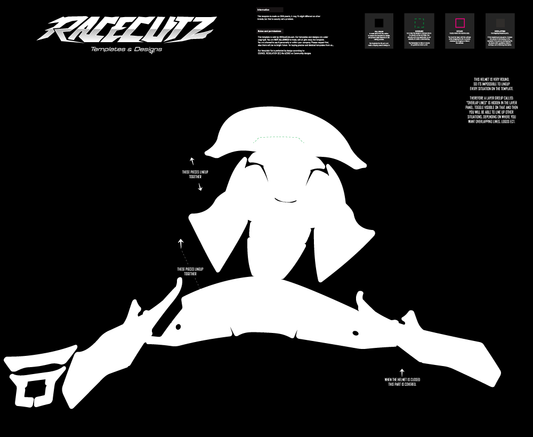 SHOEI NEOTEC 2 - SIZE LARGE TEMPLATE