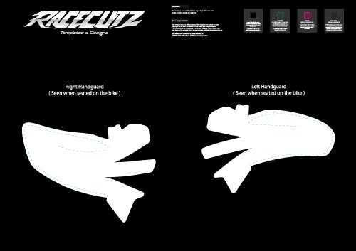 STARK FUTURE - VARG EX - HANDGUARDS TEMPLATE