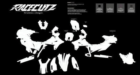 SUZUKI DR-Z4S & SM 2025 TEMPLATE