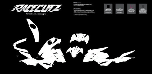 KAWASAKI Z400 2017-2024 TEMPLATE