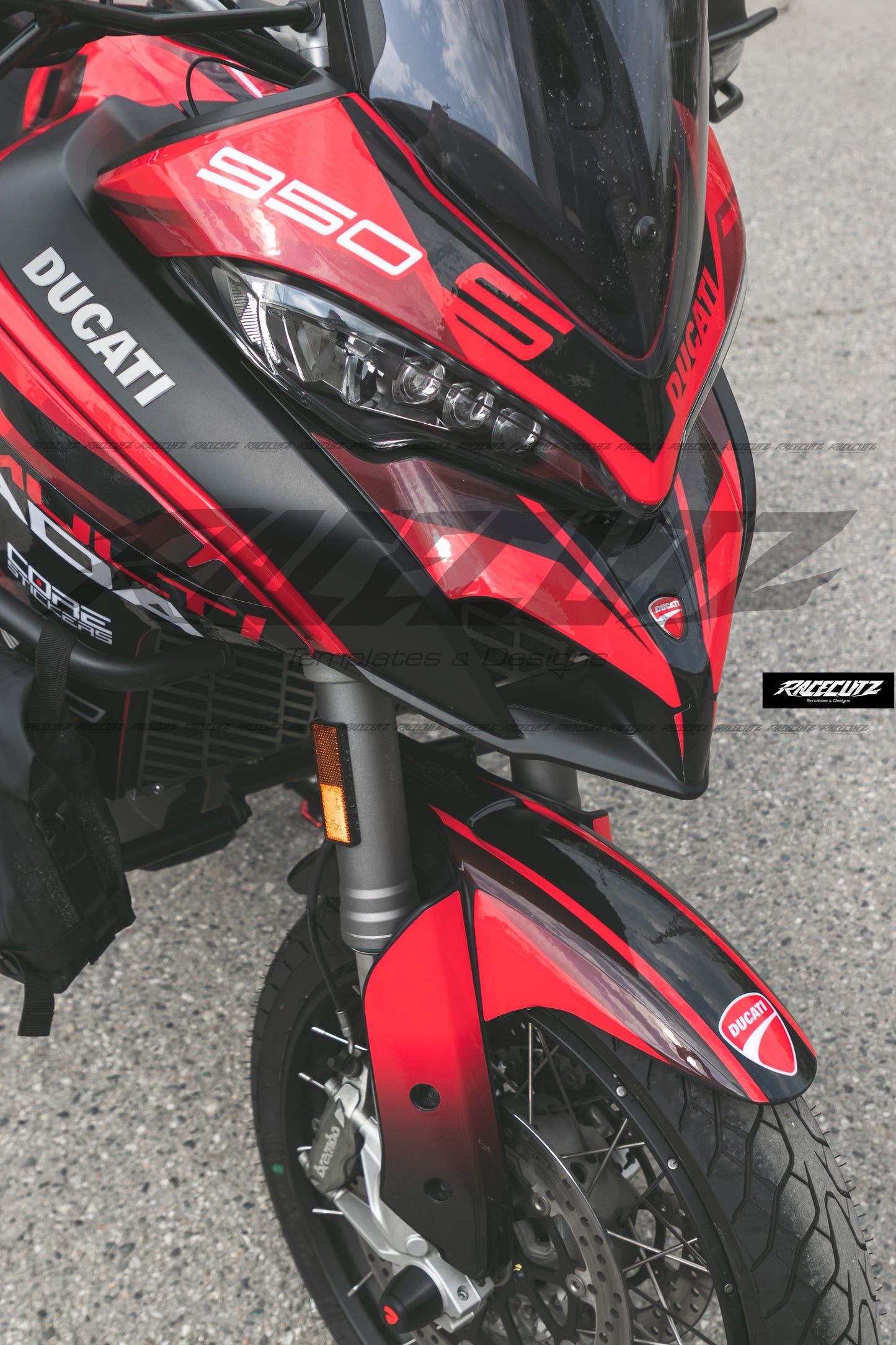 DUCATI MULTISTRADA V2 2022-2024 TEMPLATE