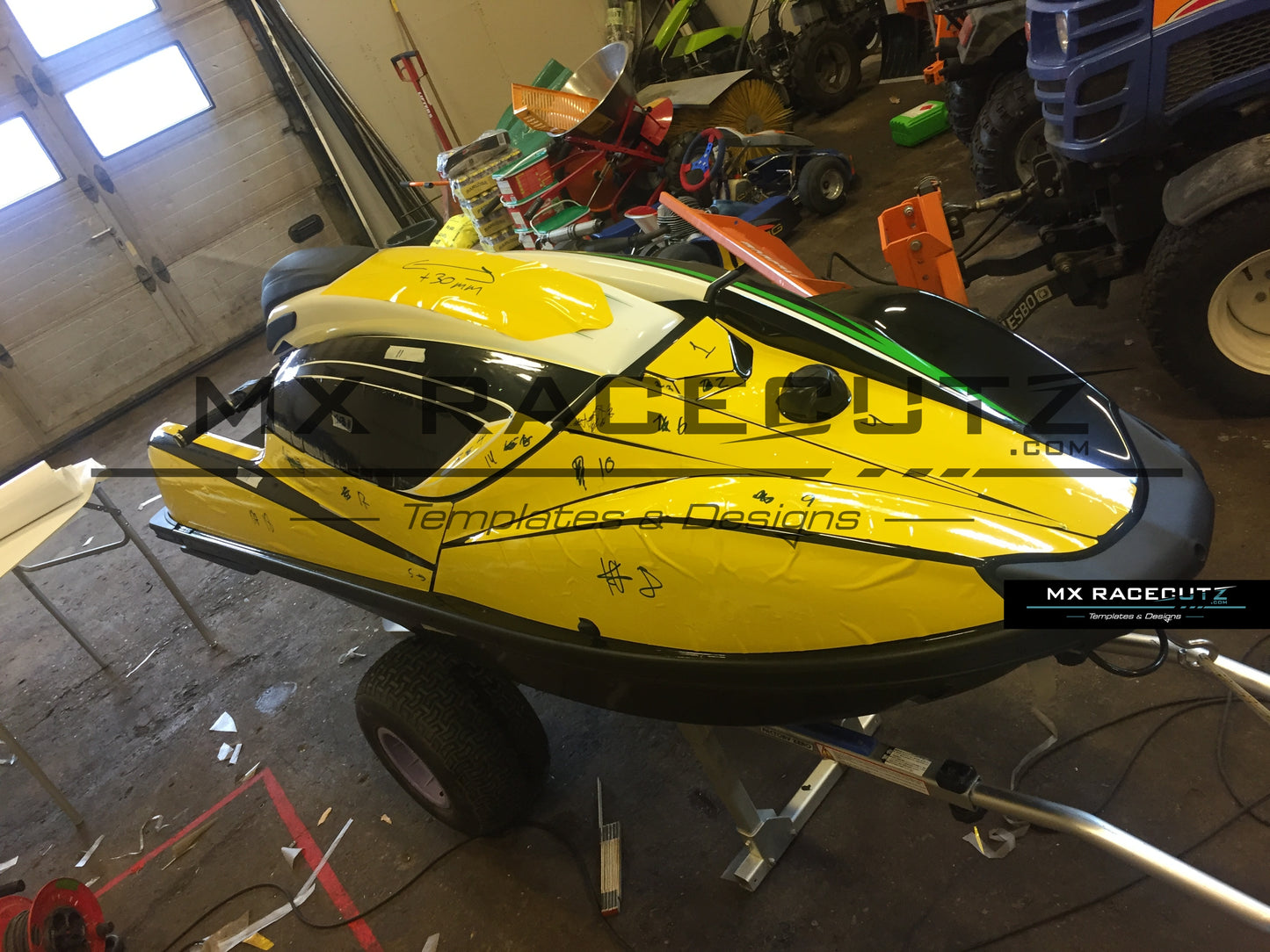 KAWASAKI SXR 1500 2017-2023 TEMPLATE