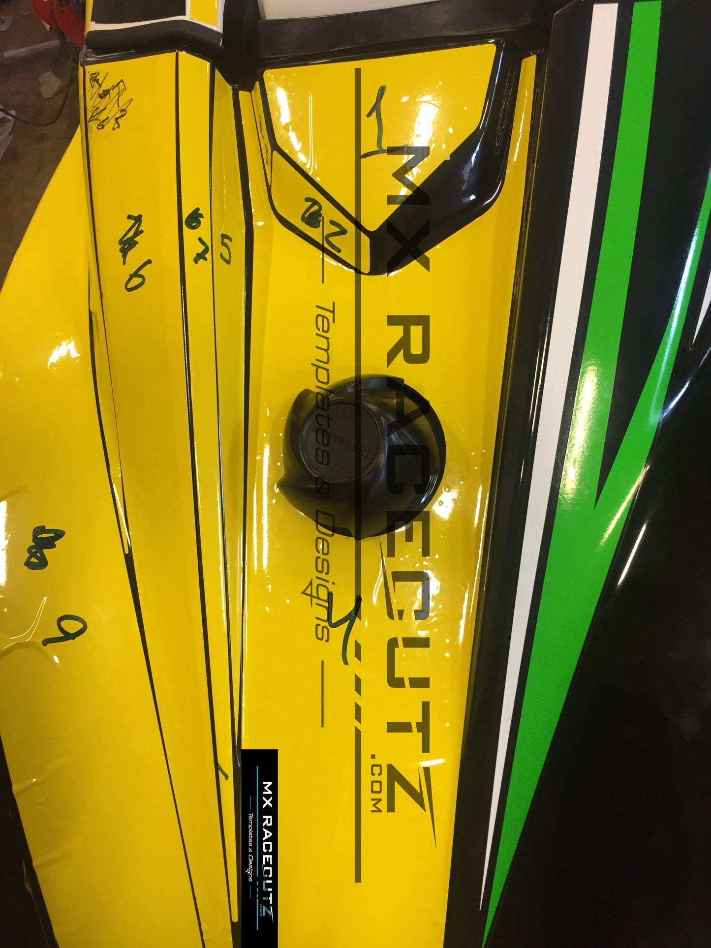 KAWASAKI SXR 1500 2017-2023 TEMPLATE