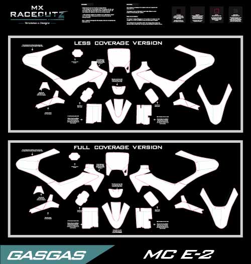 GASGAS MC-E2 2024-2025 TEMPLATE