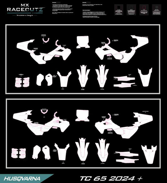 HUSQVARNA TC 65 2024-2025 TEMPLATE