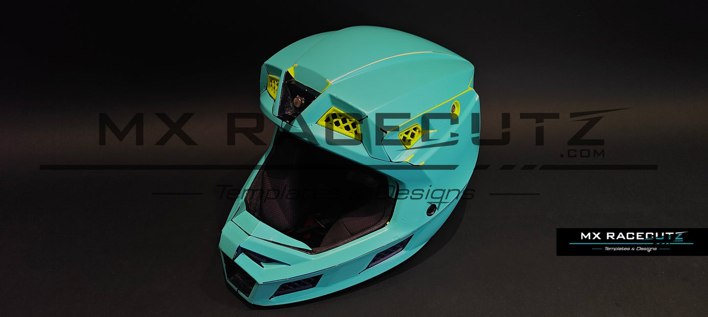 FOX V3-RS 2019-2023 - SIZE LARGE TEMPLATE