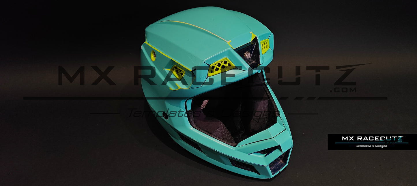 FOX V3-RS 2019-2023 - SIZE LARGE TEMPLATE