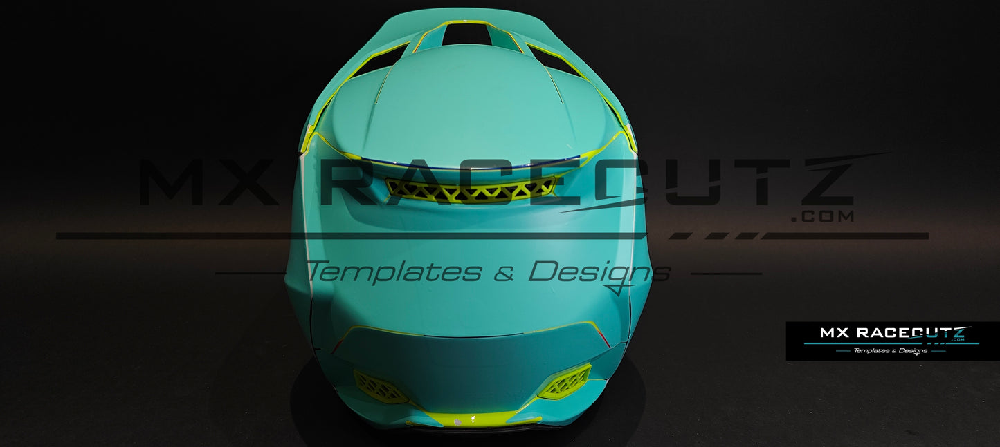 FOX V3-RS 2019-2023 - SIZE LARGE TEMPLATE
