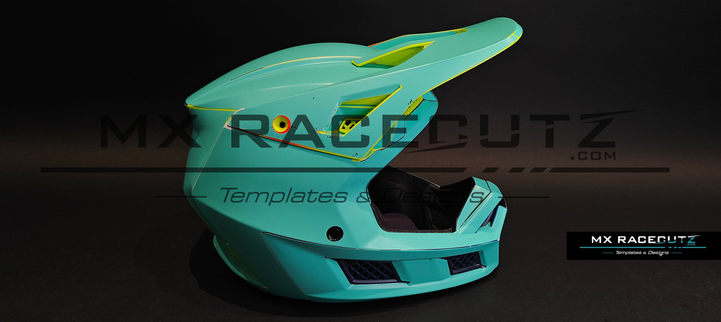 FOX V3-RS 2019-2023 - SIZE LARGE TEMPLATE