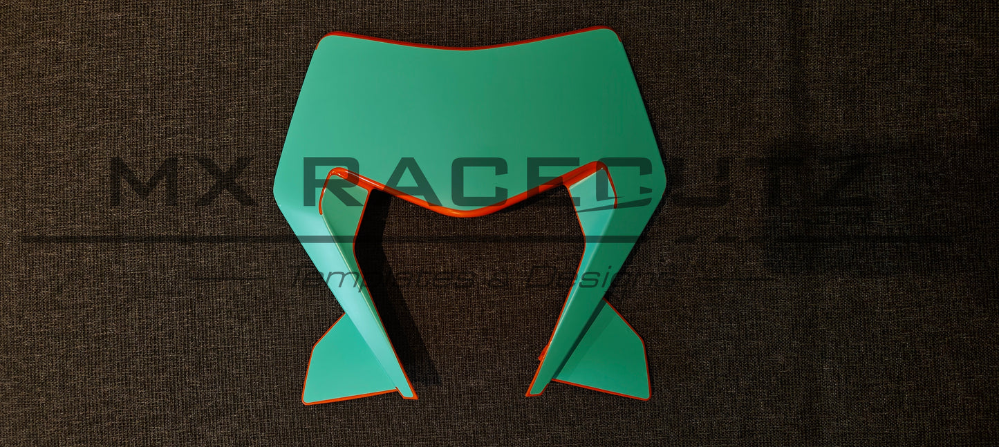 KTM EXC 2024+ HEADLIGHT MASK TEMPLATE