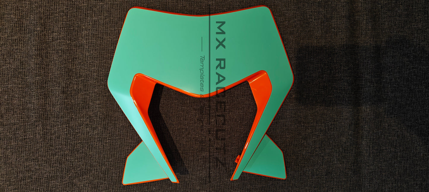 KTM EXC 2024+ HEADLIGHT MASK TEMPLATE