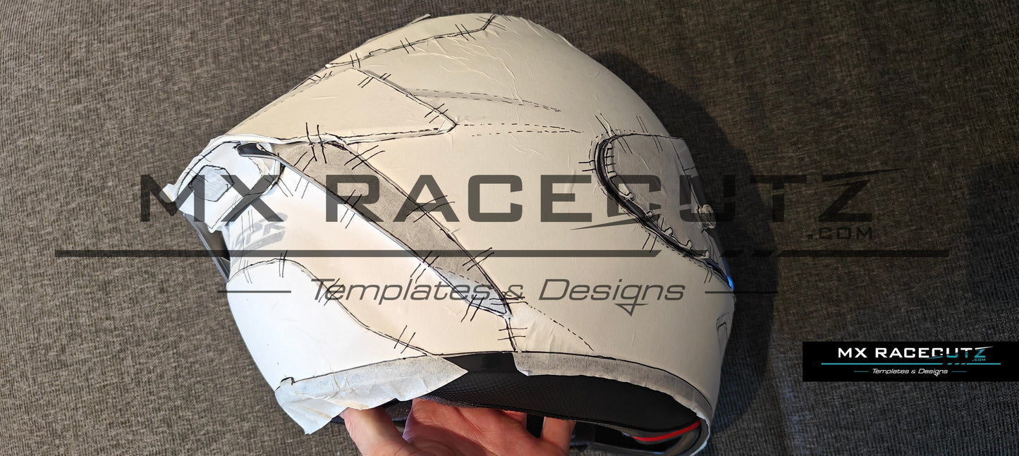 SHOEI X-SPR PRO / X-FIFTEEN - SIZE MEDIUM TEMPLATE