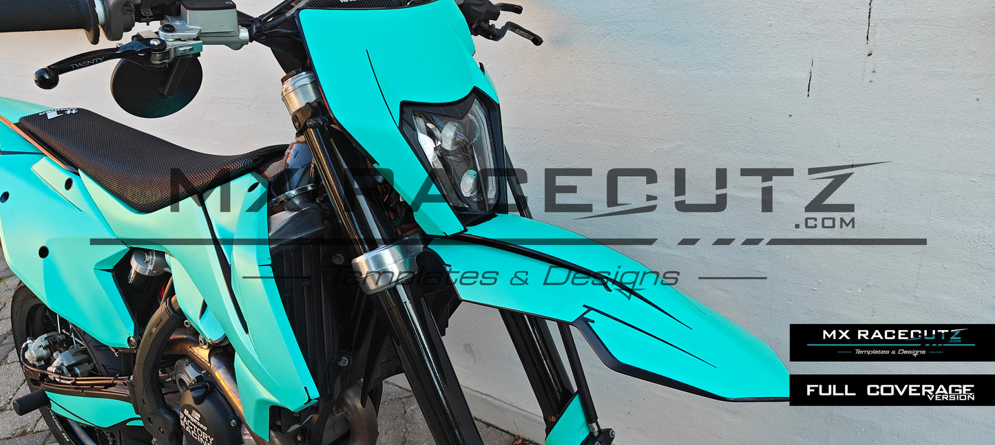 KTM SX-SXF 2016-2018 & EXC 2017-2019 TEMPLATE
