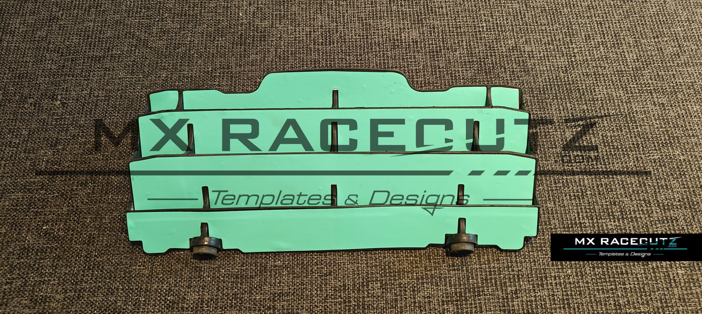 KTM SX-SXF 2007-2015 & EXC 2008-2016 & Husqvarna TC-FC-TE-FE 2014-2016 RADIATOR GUARDS TEMPLATE