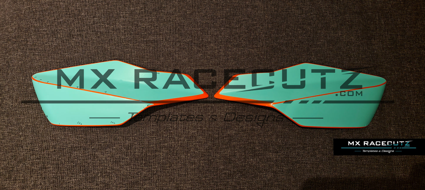 KTM EXC 2024+ OEM HANDGUARDS TEMPLATE