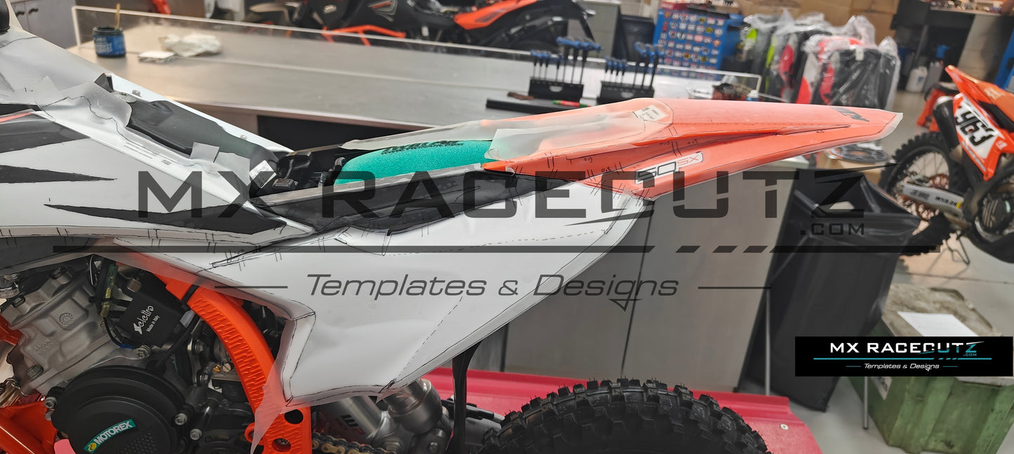 KTM SX 50 2024-2025 & SX-E3 2025 & SX-E5 2025 TEMPLATE