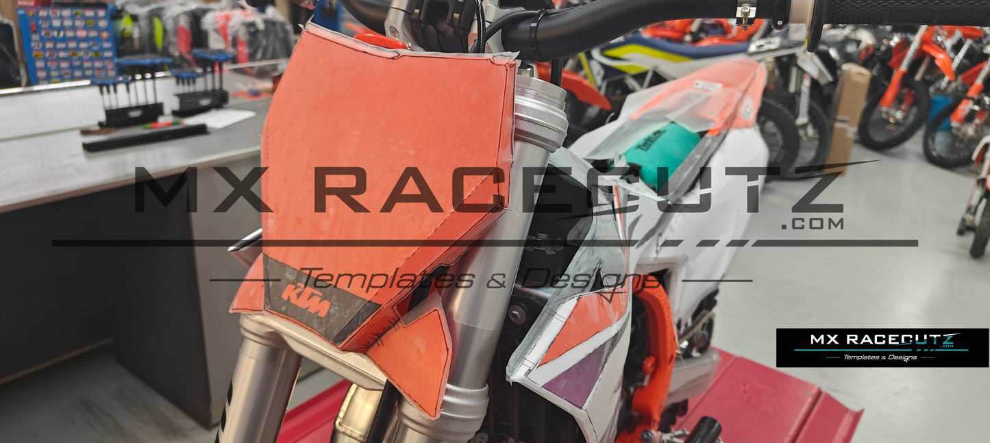 KTM SX 50 2024-2025 & SX-E3 2025 & SX-E5 2025 TEMPLATE