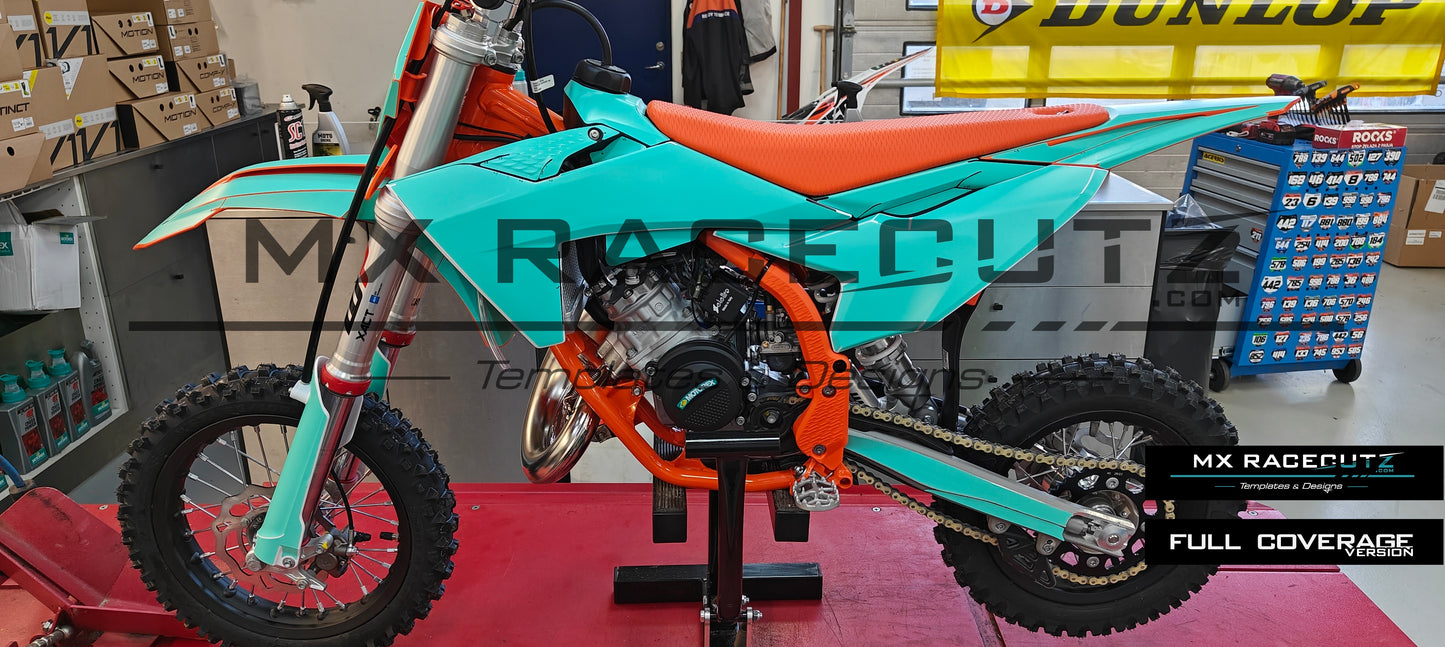 KTM SX 50 2024-2025 & SX-E3 2025 & SX-E5 2025 TEMPLATE
