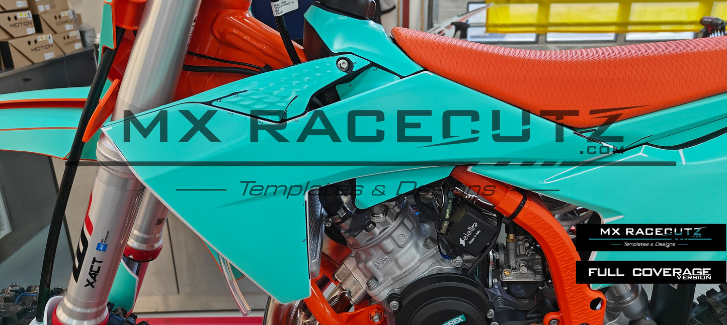 KTM SX 50 2024-2025 & SX-E3 2025 & SX-E5 2025 TEMPLATE