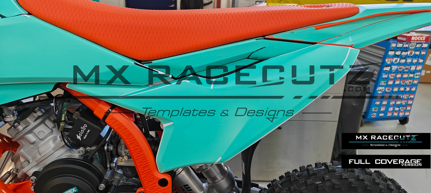 KTM SX 50 2024-2025 & SX-E3 2025 & SX-E5 2025 TEMPLATE