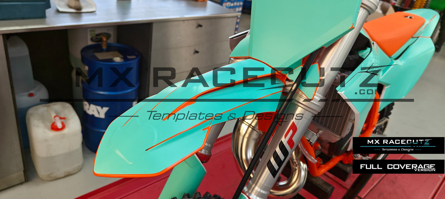 KTM SX 50 2024-2025 & SX-E3 2025 & SX-E5 2025 TEMPLATE