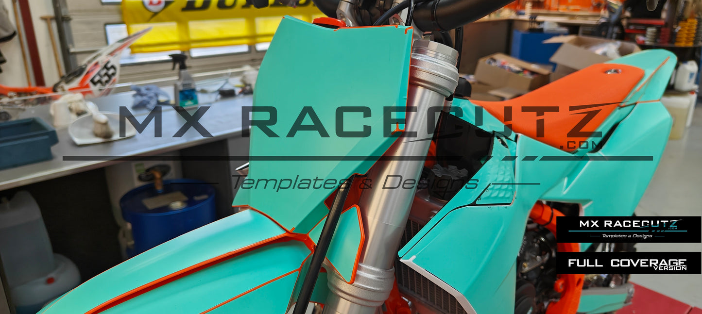 KTM SX 50 2024-2025 & SX-E3 2025 & SX-E5 2025 TEMPLATE
