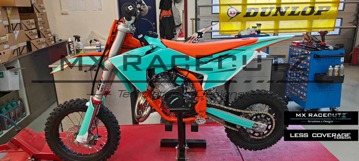 KTM SX 50 2024-2025 & SX-E3 2025 & SX-E5 2025 TEMPLATE