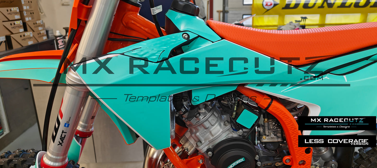 KTM SX 50 2024-2025 & SX-E3 2025 & SX-E5 2025 TEMPLATE