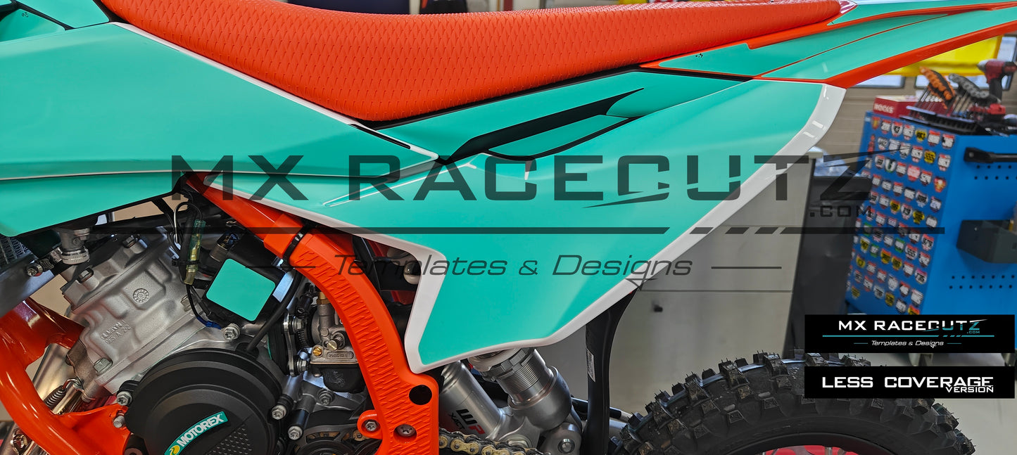 KTM SX 50 2024-2025 & SX-E3 2025 & SX-E5 2025 TEMPLATE