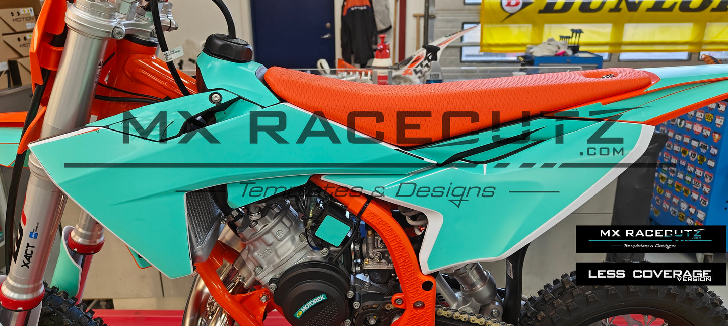 KTM SX 50 2024-2025 & SX-E3 2025 & SX-E5 2025 TEMPLATE