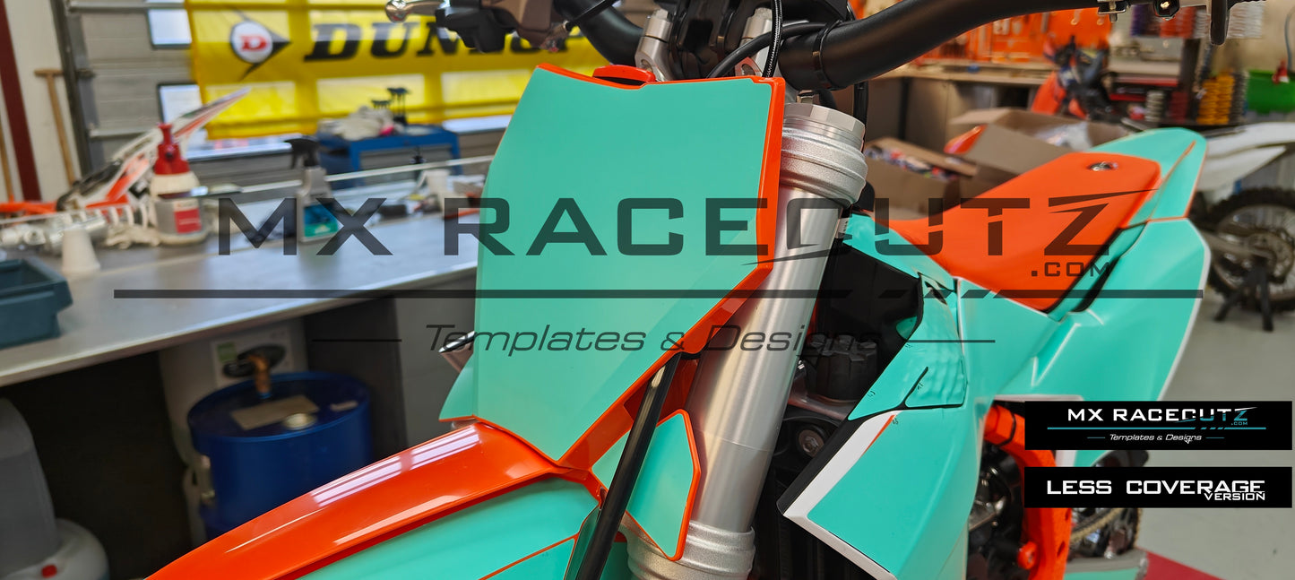 KTM SX 50 2024-2025 & SX-E3 2025 & SX-E5 2025 TEMPLATE