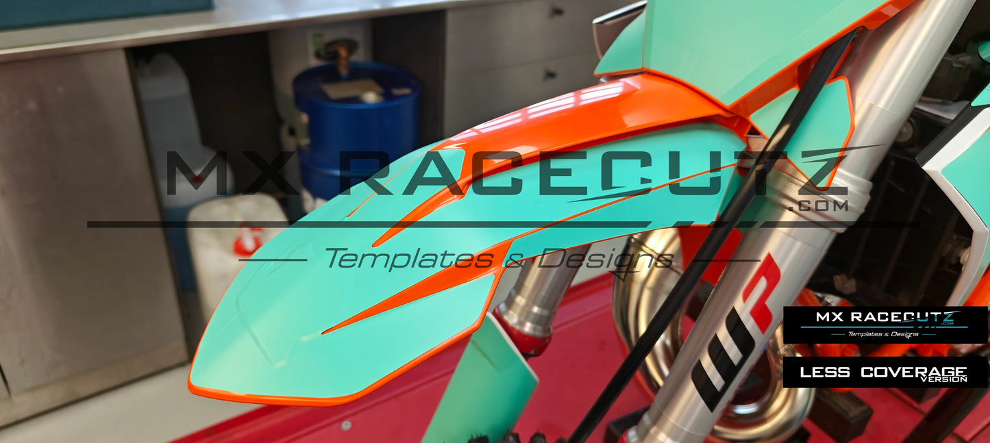 KTM SX 50 2024-2025 & SX-E3 2025 & SX-E5 2025 TEMPLATE