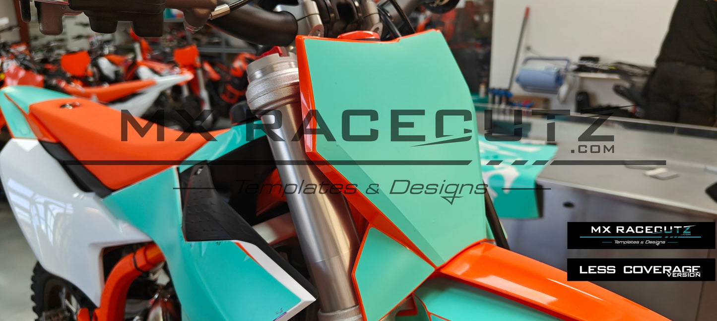 KTM SX 50 2024-2025 & SX-E3 2025 & SX-E5 2025 TEMPLATE