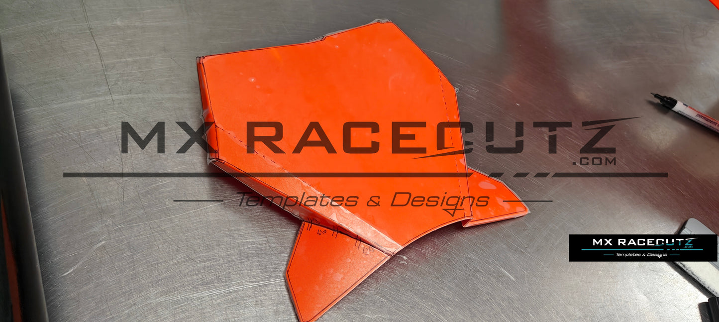 KTM SX 65 2024-2025 TEMPLATE