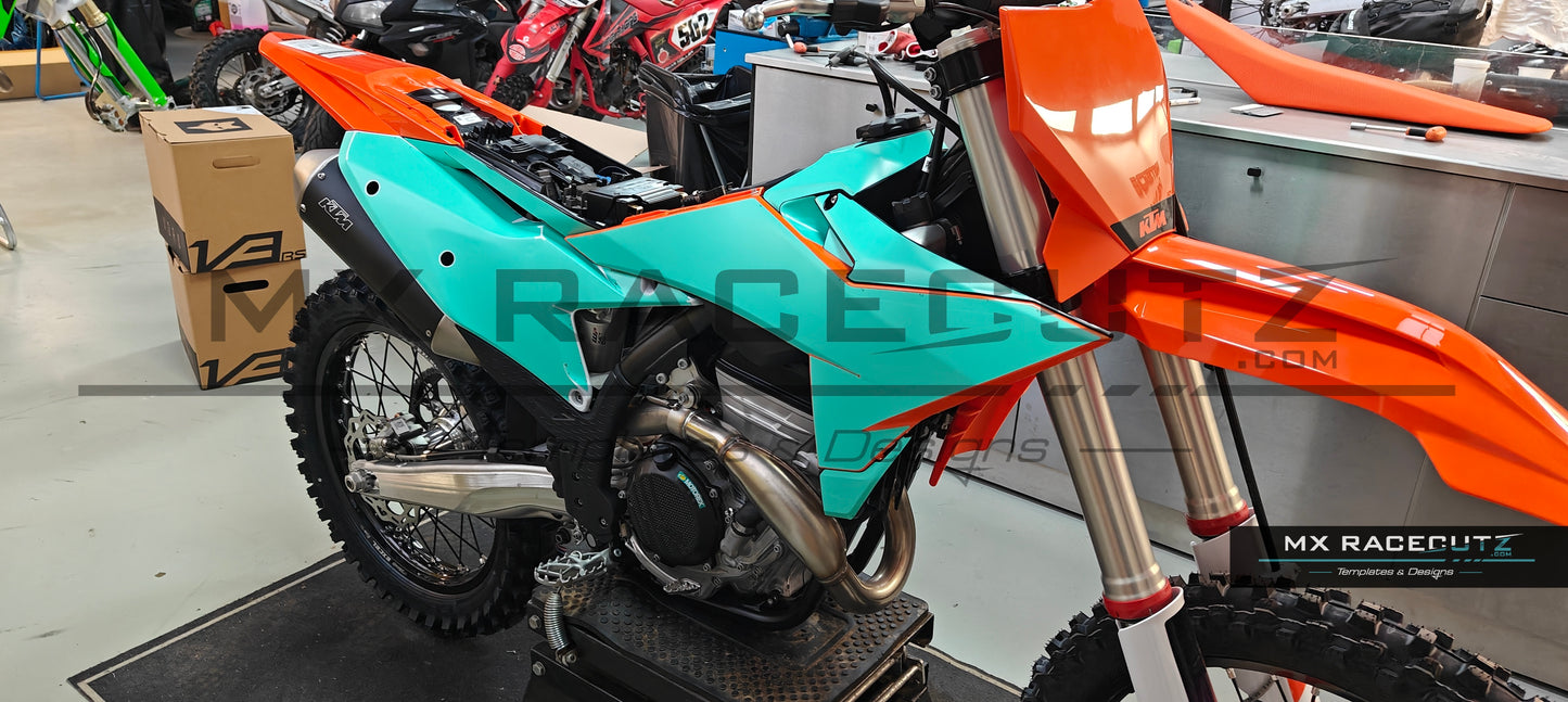 KTM SX-SXF 2025 (2024 FACTORY EDITION) TEMPLATE