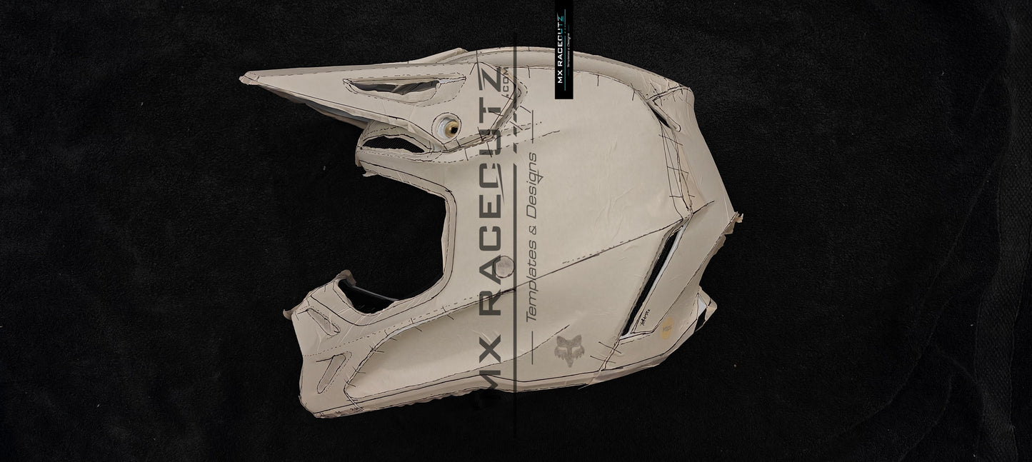 FOX V3-RS and V3 2024+ - SIZE LARGE TEMPLATE