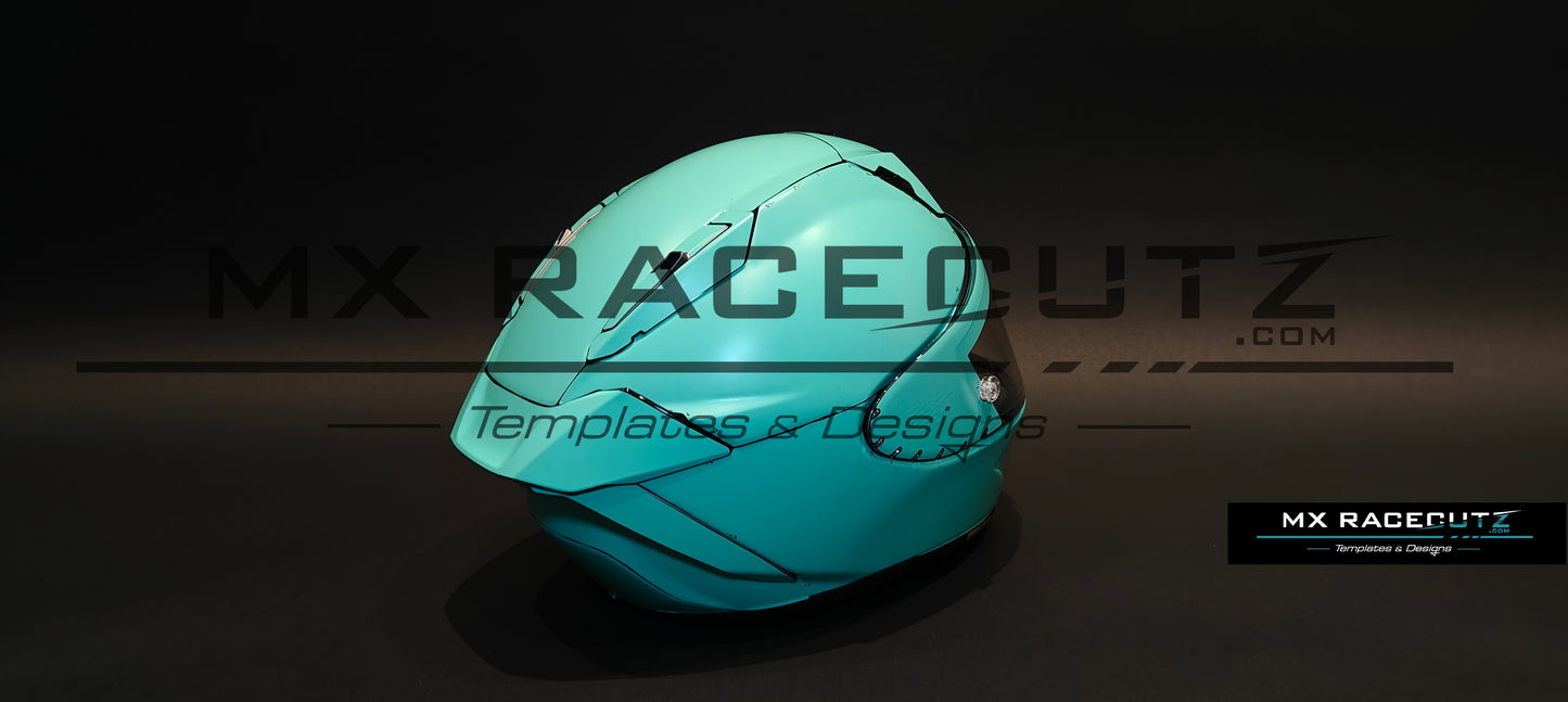 SHOEI X-SPR PRO / X-FIFTEEN - SIZE MEDIUM TEMPLATE