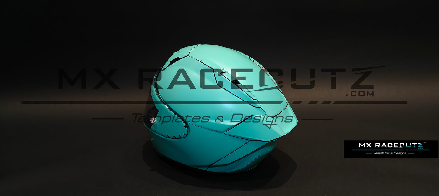 SHOEI X-SPR PRO / X-FIFTEEN - SIZE MEDIUM TEMPLATE